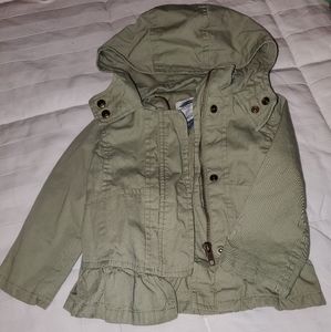 Ruffled military jacket
